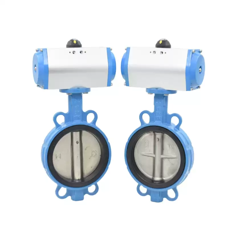 van bướm mặt bích khí nén D641X-16Q