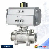 van bi khí nén inox 304 lắp nhanh