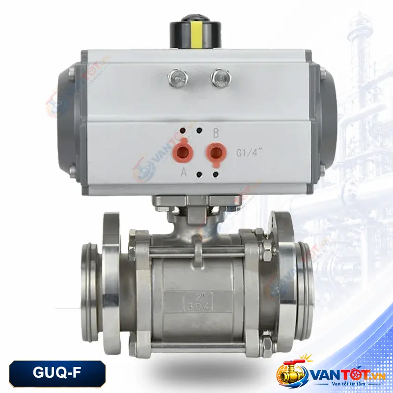 van bi khí nén chân không GUQ GB6070 van bi khí nén chân không GUQ GB6070