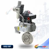 van bướm chân không khí nén GIQ-16P