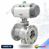 van bi khí nén xả tro PQ640H-16P