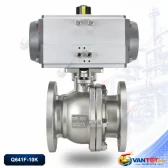van bi mặt bích khí nén tiêu chuẩn JIS Q641F-10K