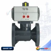 van bi mặt bích khí nén Q641F-10S