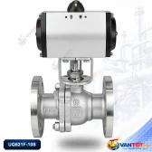 van bi mặt bích khí nén inox 304 Q641F-16P