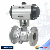 van bi mặt bích khí nén inox 304 Q641F-16P