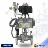 van bi khí nén mặt bích chống cháy nổ Q641F-16P