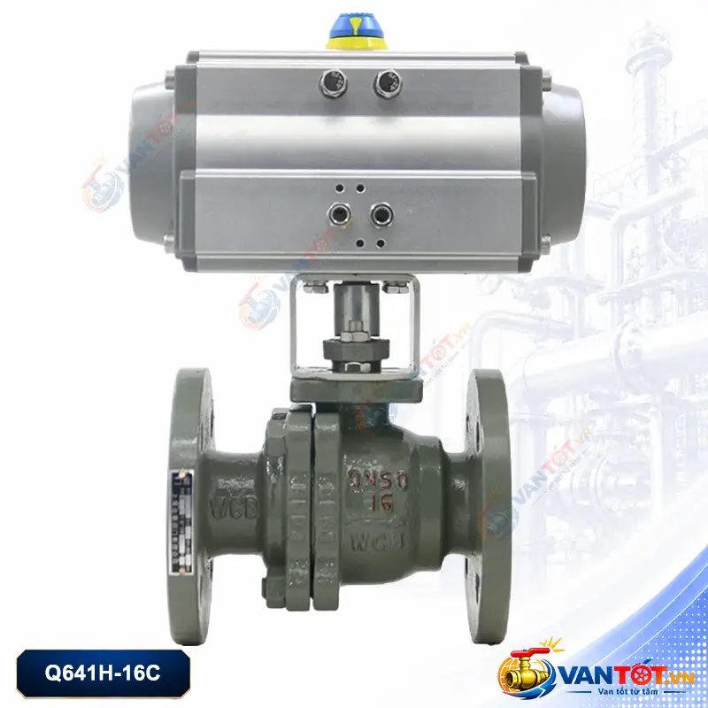 van bi khí nén kín Q641H-16C van bi khí nén kín Q641H-16C