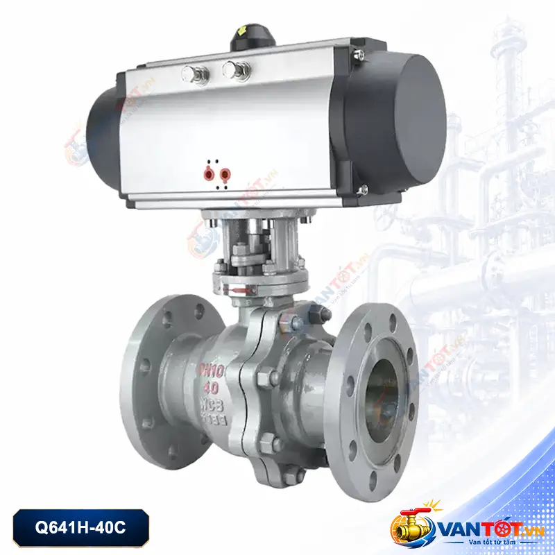 van bi khí nén Q641H-40C van bi khí nén Q641H-40C