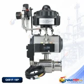 van bi khí nén lắp nhanh inox 304 Q681F-16P