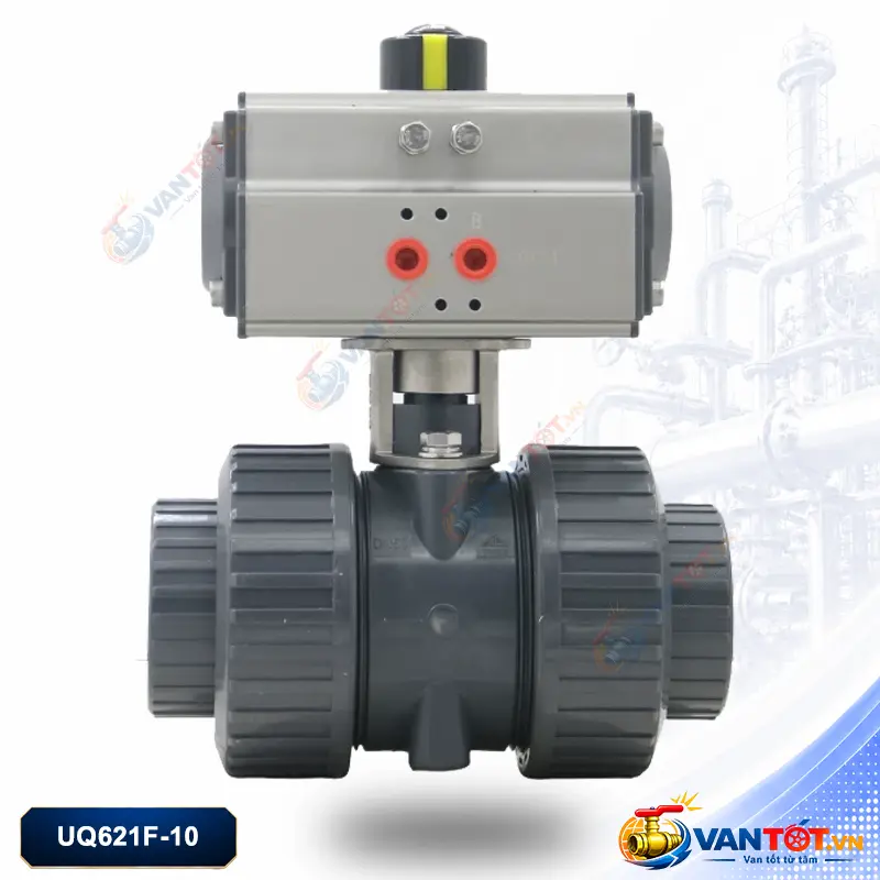 van bi khí nén UPVC UQ621F-10 van bi khí nén UPVC UQ621F-10