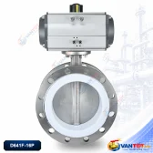 van bướm khí nén inox PTFE
