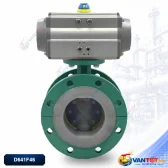 van bướm khí nén lót F46/PTFE D641F46