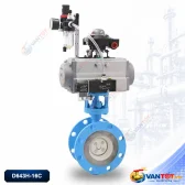 van bướm khí nén mặt bích D643H-16C