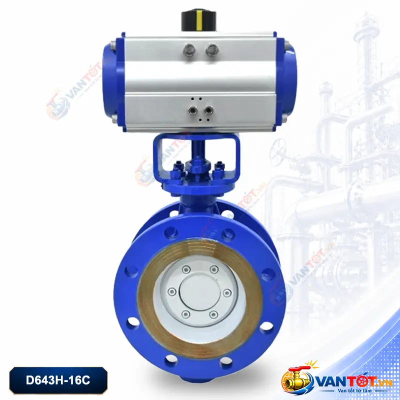 van bướm khí nén D643Y-16C van bướm khí nén D643Y-16C