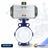 van bướm khí nén lót PTFE D671F4-16C