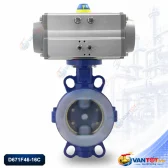 van bướm khí nén lót PTFE D671F4-16C