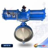 van bướm khí nén đối kẹp D671X-16Q