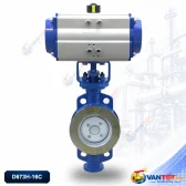 van bướm khí nén chịu mài mòn D673Y-16C