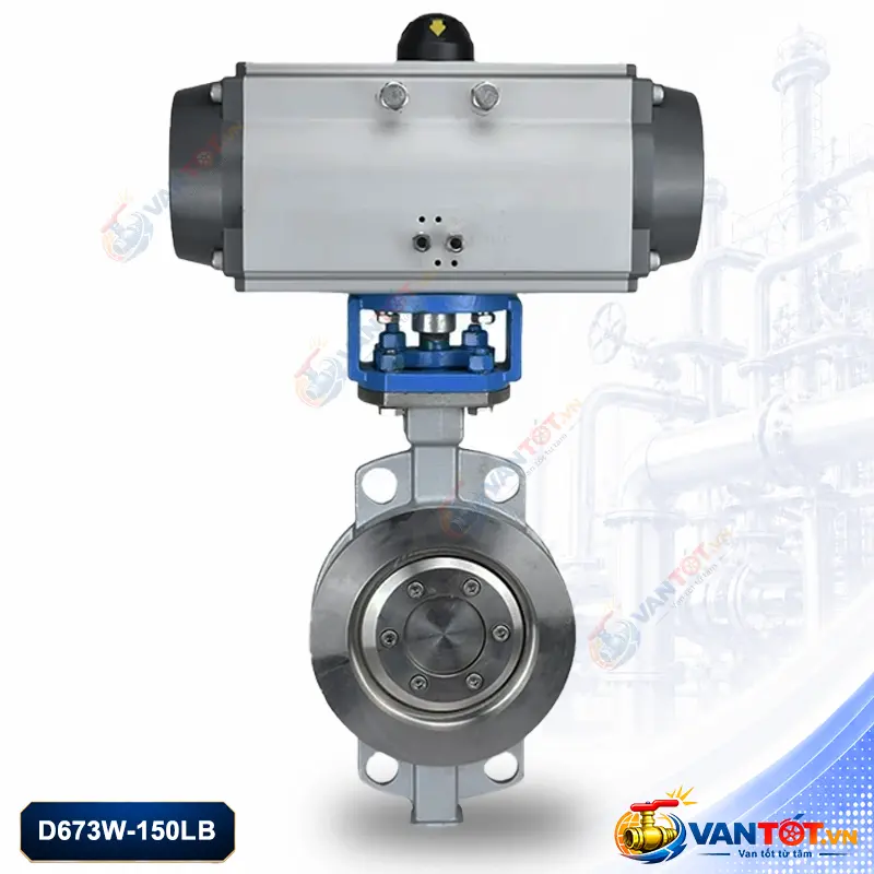 van bướm khí nén D673W-150LB van bướm khí nén D673W-150LB