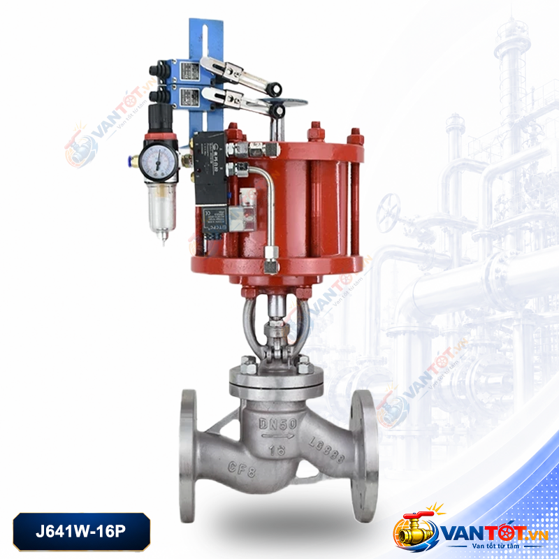 van cầu khí nén J641W-16P van cầu khí nén J641W-16P