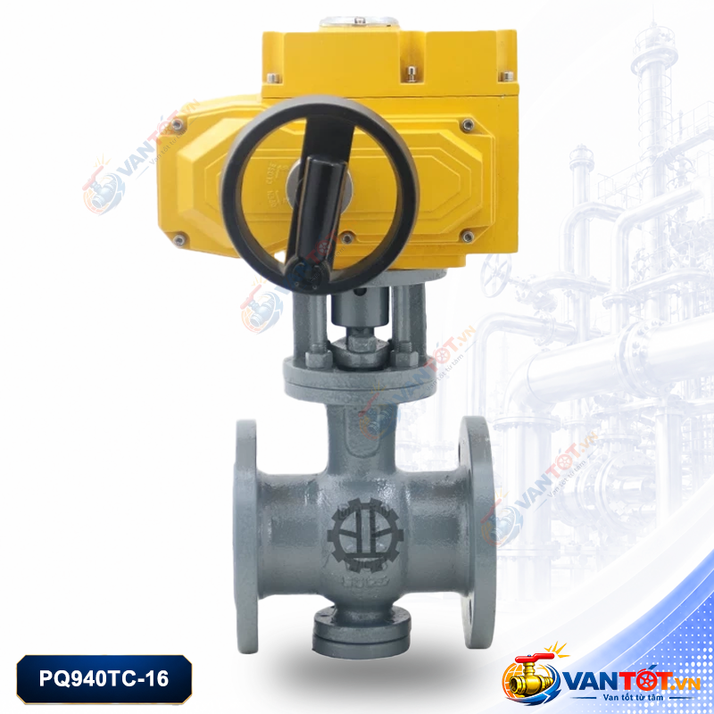 van bi lệch tâm điện PQ940TC van bi lệch tâm điện PQ940TC