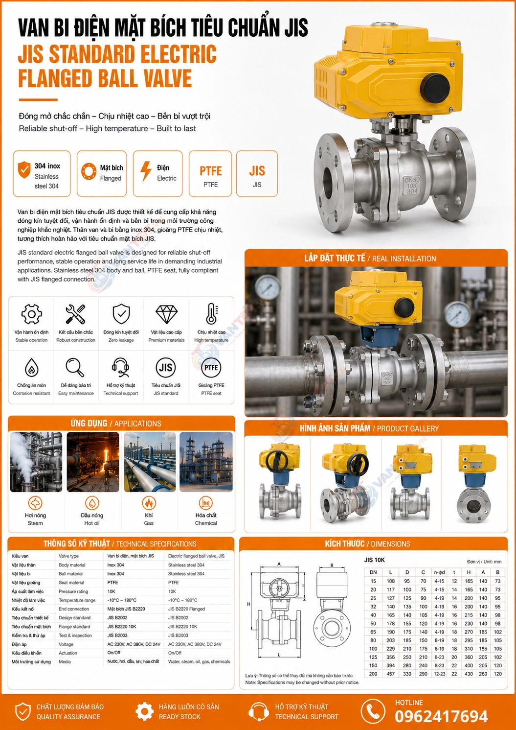 van bi điện Q941F