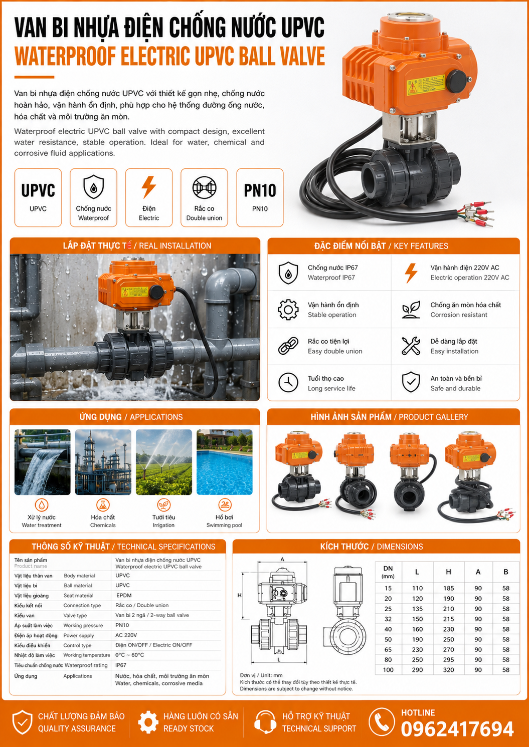 van bi điện Q941F 150LB