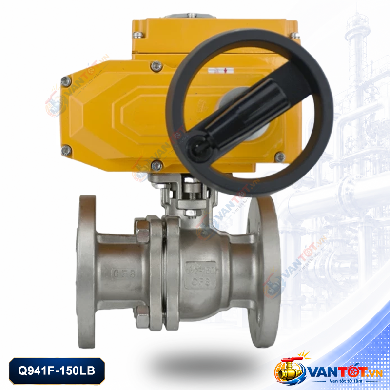 van bi điện Q941F 150LB van bi điện Q941F 150LB