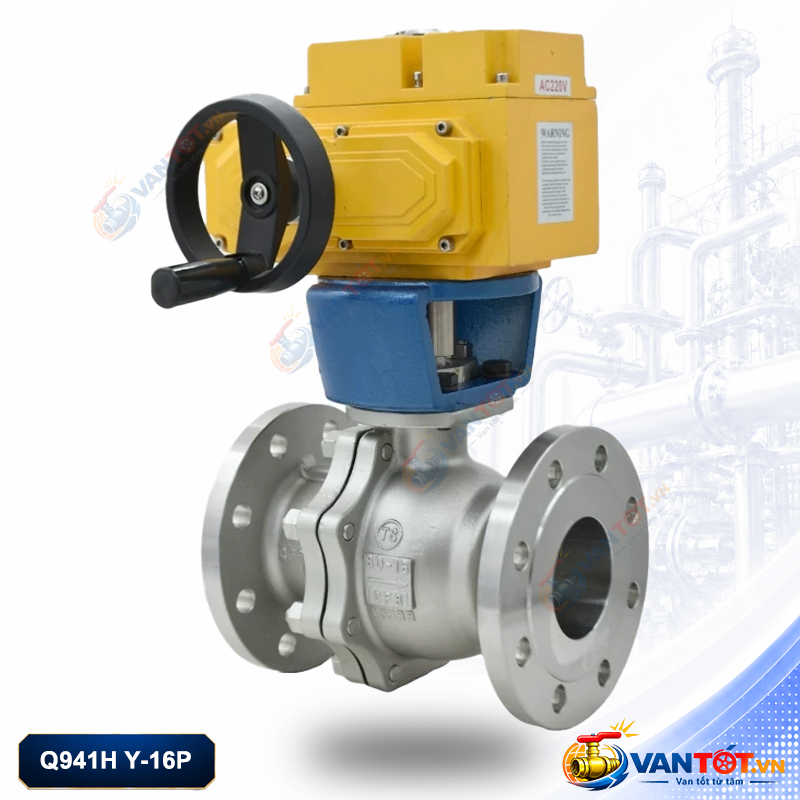van bi điện van bi điện