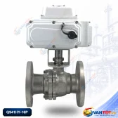 van bi điều khiển điện làm kín cứng Q941HY-16P