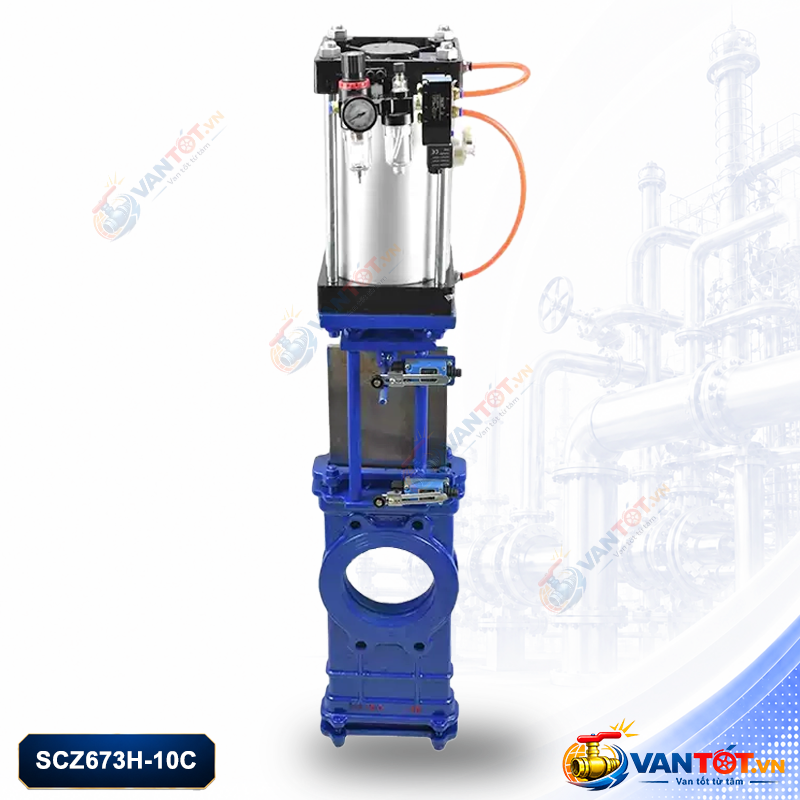 van cổng dao khí nén van cổng dao khí nén