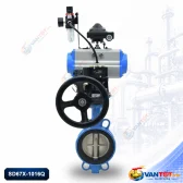 van bướm khí nén mặt bích SD67X