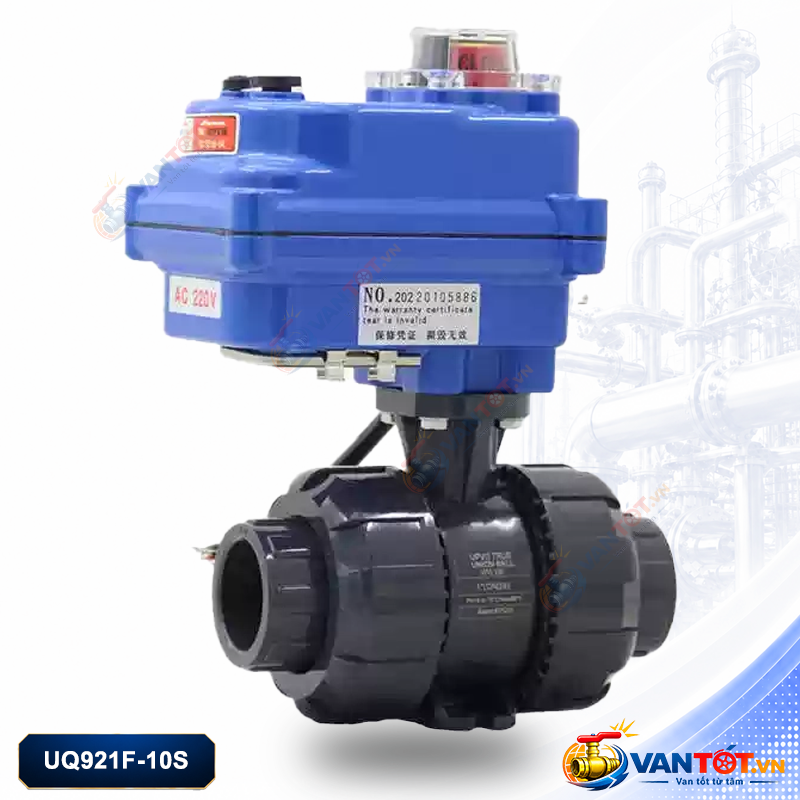 van bi điện UQ921F-10S van bi điện UQ921F-10S