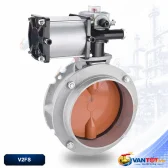 van bướm khí nén dùng cho bột V1FS/V2FS