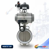 van bướm khí nén inox lót PTFE WD671F-16P