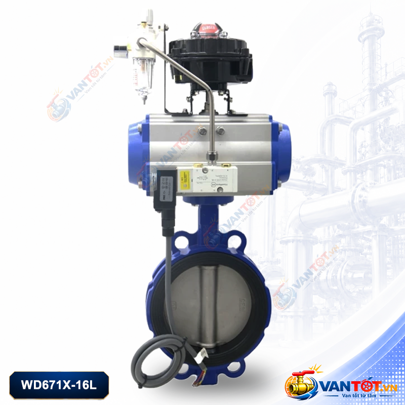 van bướm khí nén phòng nổ van bướm khí nén phòng nổ