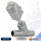 van góc khí nén kiểu hàn inox 304
